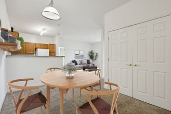 Separate Dining Area with Overhead lighting